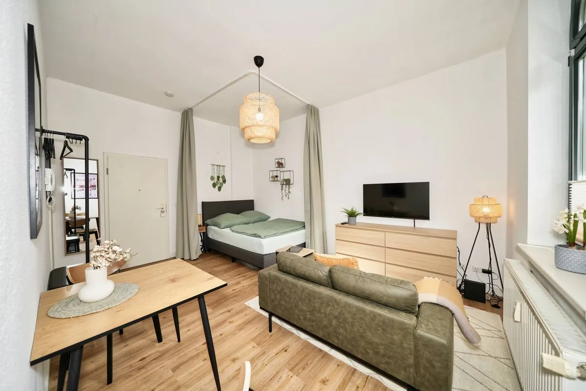 Überblick über das möblierte Apartment in Magdeburg