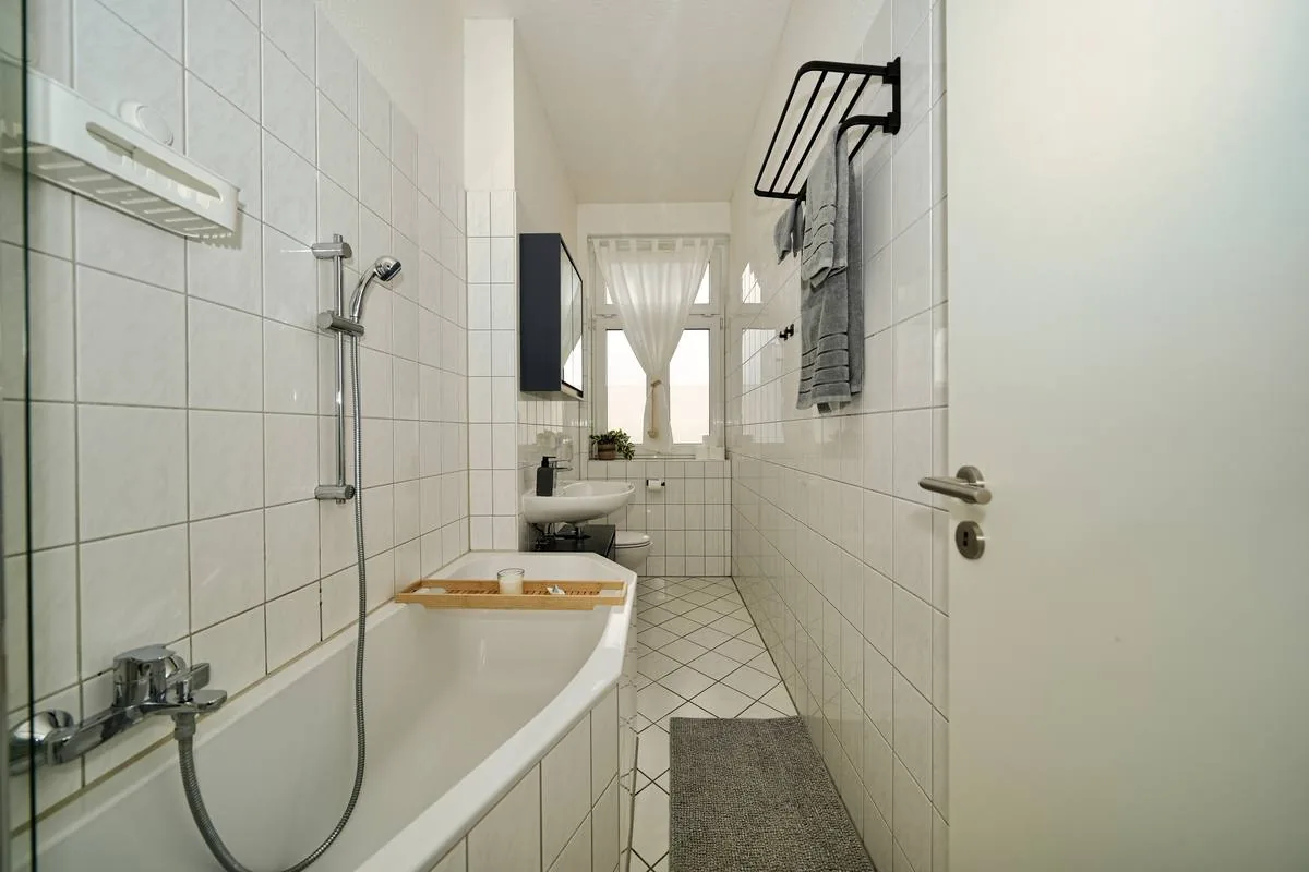 Badezimmer in Magdeburgs Altstadt